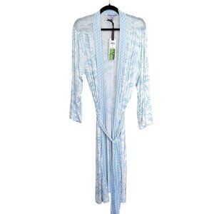 Hale Bob Bamboo Soft Mid Length Robe Size Medium NEW